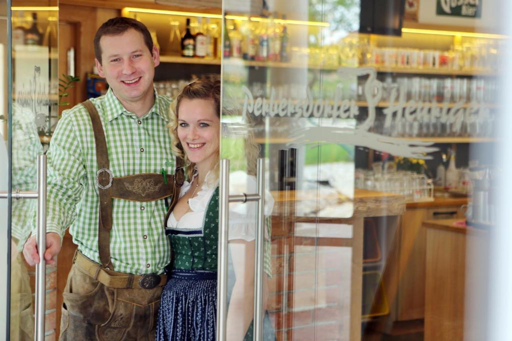 Perbersdorfer Heuriger Hotel Neuhofen an der Ybbs Buitenkant foto